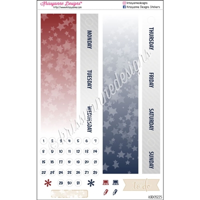 Date Cover Decoration Set - Home of the Brave