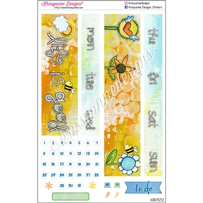 Date Cover Decoration Set - Good Life