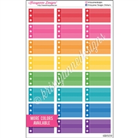 Half Box Star Checklists - Set of 24