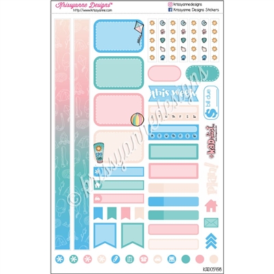 KAD Personal Weekly Planner Set - Soak up the Sun