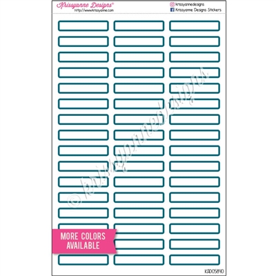 Monochrome Outline Events - Gemtones