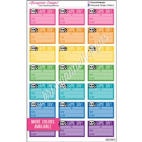 Soccer Game Day Stickers - Set of 21