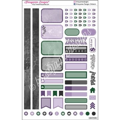 KAD Personal Weekly Planner Set - Something Wicked