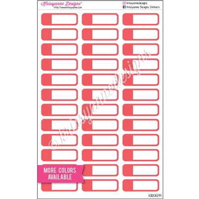 Monochrome Color Block Events - Pastel