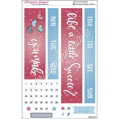 Date Cover Decoration Set - Sweeter Life