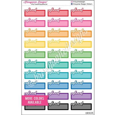 Upload Event Stickers