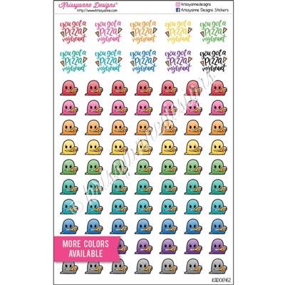 Planner Dudes - Pizza Steve - Set of 80