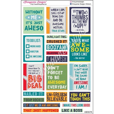 Quirky Awesome Snippets - Set of 20