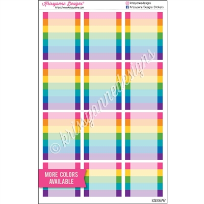 Rainbow Stripe Full Box Set - Set of 12