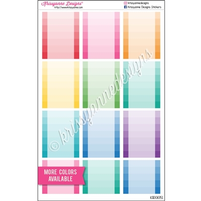 Color Block Ombre Full Box Set - Set of 12