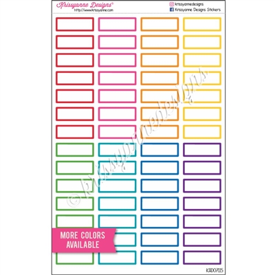 EC Petite Planner - Monthly Outline Event - Set of 56