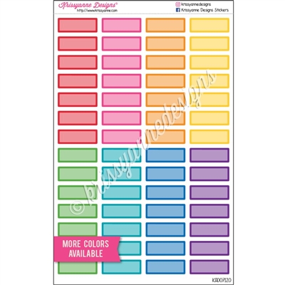 EC Petite Planner - Monthly Event - Set of 56
