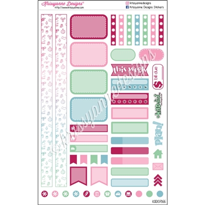 KAD Personal Weekly Planner Set - Oh What Fun