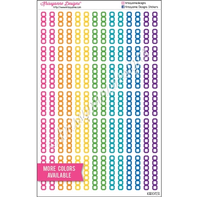 Bubble 5mm Checklist - Set of 98