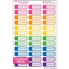 Customized Color Block Event Stickers - Set of 36