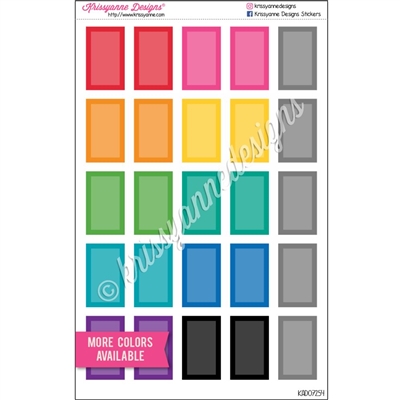 Hobonichi Cousin - Half Box Overlay - Set of 25