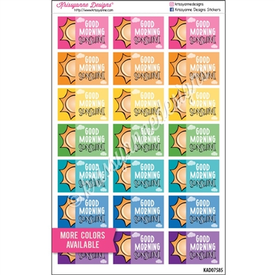 Good Morning Sunshine - Set of 21