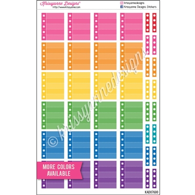 Hobonichi Weeks - Checklist Boxes - Set of 40