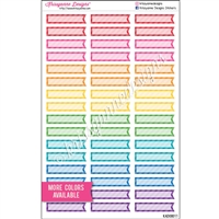 Striped Flags - Set of 48
