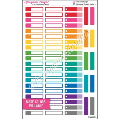 Monthly Small Event Sticker Sampler - A5 Planners