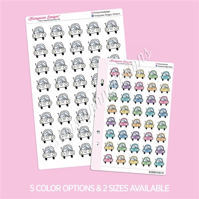 Car Doodles | Set of 40