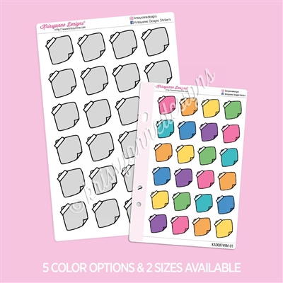 Sticky Note Doodles | Set of 24