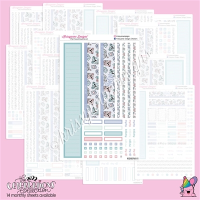 KAD CC Monthly Skeleton: 2022 Mother's Day  | Choose Month + Layout