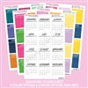 Small Monthly Calendars - 2023