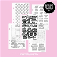 Mini Blackout Event Prep Kit | Wild in Washington (Neutral)