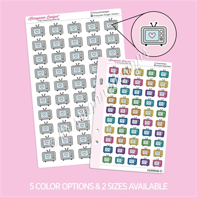 TV Doodle Icon | Set of 50