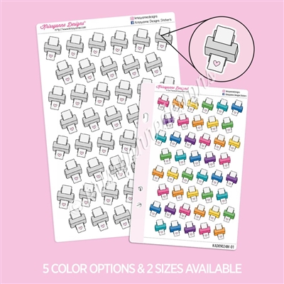 Printer Doodle Icon | Set of 44