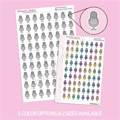 Microphone Doodle Icon | Set of 72