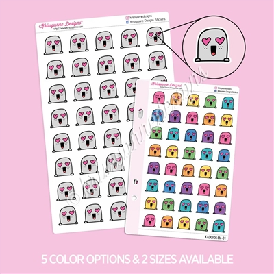 Heart Eye Steve | Set of 40