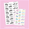 Hand Lettered Script | Content Creator Sampler
