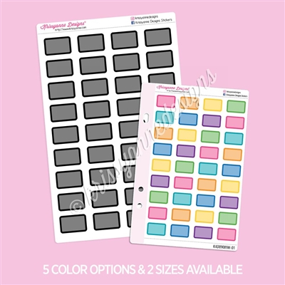 Functional Boxes | Small Outline w Overlay
