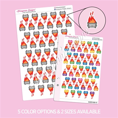 Deco Icons | Dumpster Fire