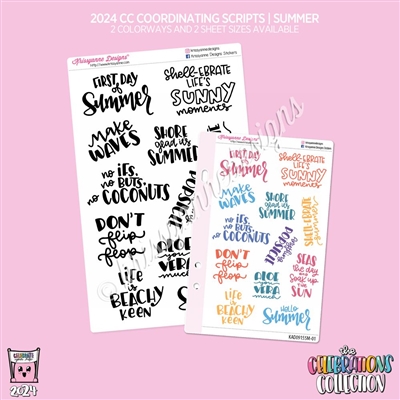 2024 CC | 2024 Summer Scripts