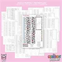 2024 CC Monthly Skeleton | Mother's Day (Choose Your Month + Layout)