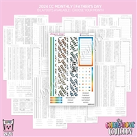 2024 CC Monthly Skeleton | Father's Day (Choose Your Month + Layout)