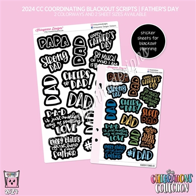 2024 CC | 2024 Father's Day Blackout Scripts