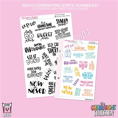 2024 CC | 2024 Planner Day Scripts