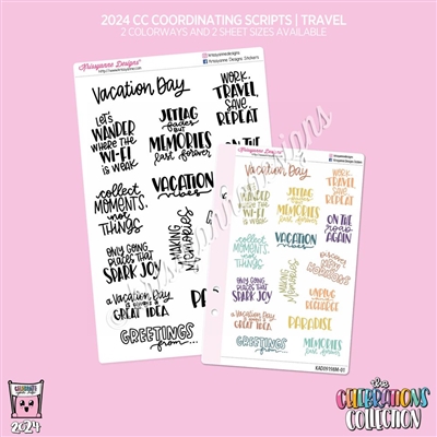 2024 CC | 2024 Travel/Vacation Scripts