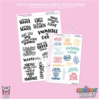 2024 CC | 2024 Back to School Scripts