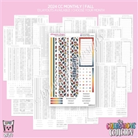 2024 CC Monthly Skeleton | Fall (Choose Your Month + Layout)