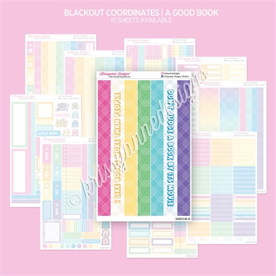 Blackout Bundle Coordinates | A Good Book