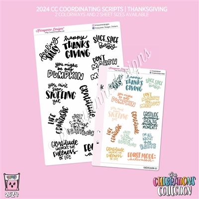 2024 CC | 2024 Thanksgiving Scripts