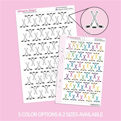 Doodle Icons | Hockey Sticks
