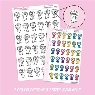 Doodle Icons | Adulting Ribbons