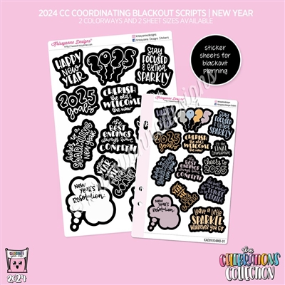 2024 CC | 2024 New Year Blackout Scripts