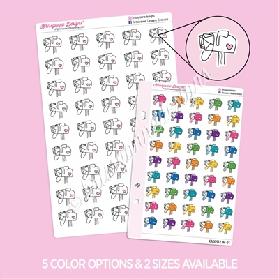 Doodle Icons | Happy Mailbox